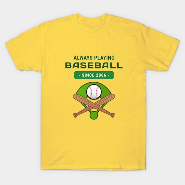 Baseball Fan T-Shirt by Fahrenheit123